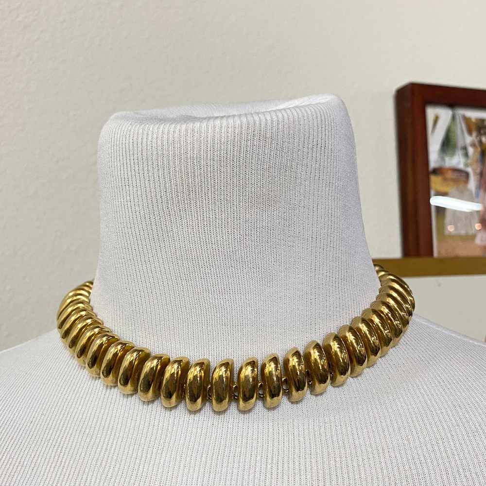 Vintage Erwin Pearl Gold Choker